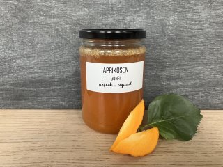 Aprikosen Konfitüre, klein