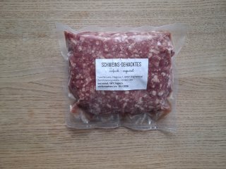 Hackfleisch vom Milchschaf, gefroren