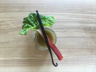 Rhabarber-Vanille Konfitüre, gross