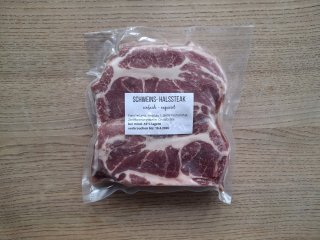 Schweins-Halssteak (Reservation)